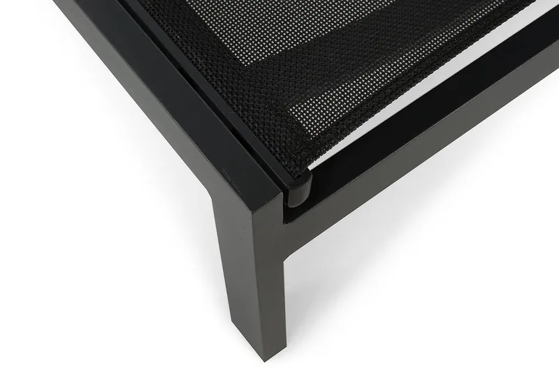 Tunis Solseng - Svart - Hagemøbler & utemiljø - Stoler & Lenestoler - Solsenger & solvogner