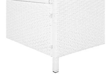 Turin Ii Solseng 65|201 Cm - Hvit - Hagemøbler & utemiljø - Stoler & Lenestoler - Solsenger & solvogner