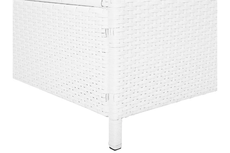 Turin Ii Solseng 65|201 Cm - Hvit - Hagemøbler & utemiljø - Stoler & Lenestoler - Solsenger & solvogner