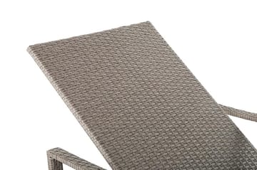 Vasto Solseng 60,5|192 Cm - Brun - Hagemøbler & utemiljø - Stoler & Lenestoler - Solsenger & solvogner