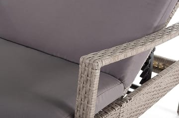 Vasto Solseng 60,5|192 Cm - Brun - Hagemøbler & utemiljø - Stoler & Lenestoler - Solsenger & solvogner