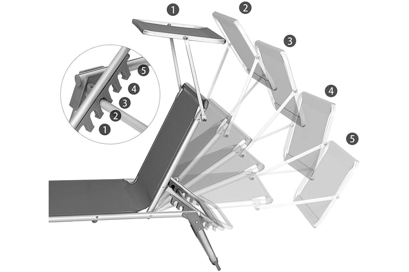 Solseng Songmics 193 cm - Songmics - Solstoler