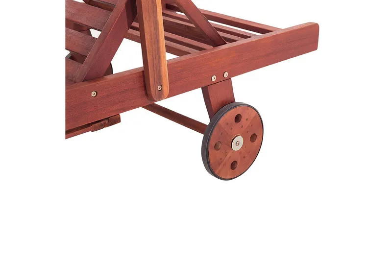 Solseng Toscana - Mørkt tre, blå, beige - Hagemøbler & utemiljø - Stoler & Lenestoler - Solsenger & solvogner