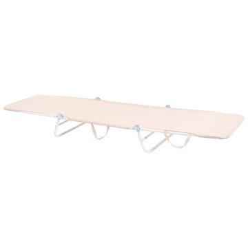 Solseng utendørs Kastoria - Beige/hvit - Hagemøbler & utemiljø - Stoler & Lenestoler - Solsenger & solvogner