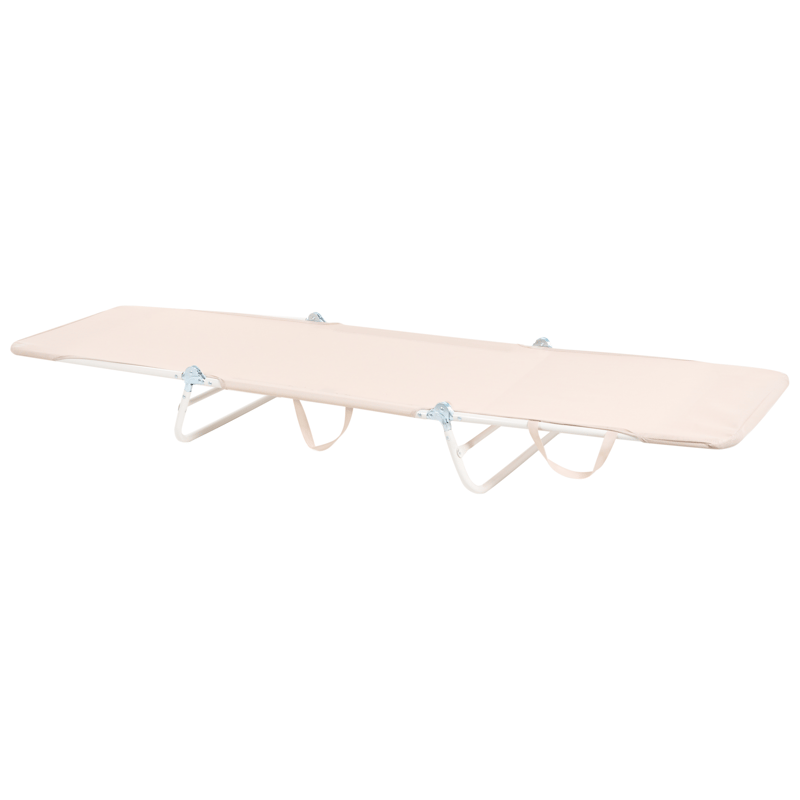 Solseng utendørs Kastoria - Beige/hvit - Hagemøbler & utemiljø - Stoler & Lenestoler - Solsenger & solvogner