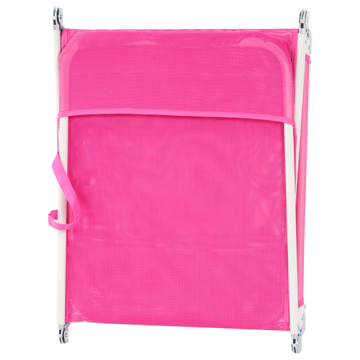 Solseng utendørs Kastoria Stål - Rosa/Hvit - Hagemøbler & utemiljø - Stoler & Lenestoler - Solsenger & solvogner