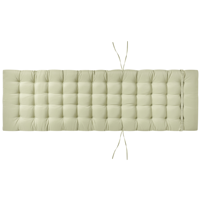 Solseng utendørs med pute Cesana Premium akasietre - Brun/Grønn - Hagemøbler & utemiljø - Stoler & Lenestoler - Solsenger & solvogner