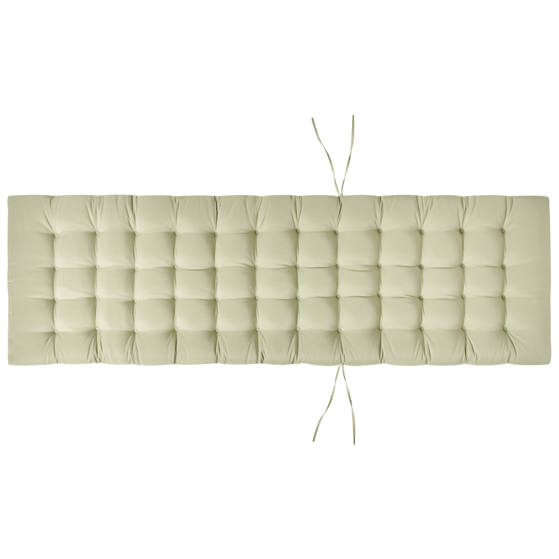 Solseng utendørs med pute Cesana Premium akasietre - Brun/Grønn - Hagemøbler & utemiljø - Stoler & Lenestoler - Solsenger & solvogner