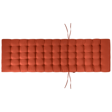 Solseng utendørs med pute Cesana Premium akasietre - Brun/rød - Hagemøbler & utemiljø - Stoler & Lenestoler - Solsenger & solvogner