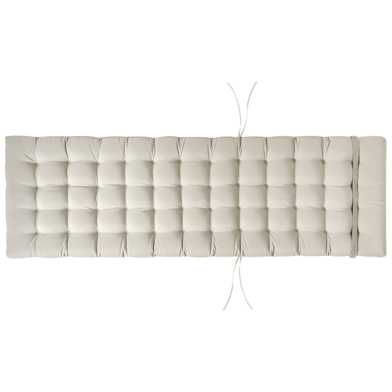 Solseng utendørs med pute Cesana Premium akasietre - Brun/Beige - Hagemøbler & utemiljø - Stoler & Lenestoler - Solsenger & solvogner