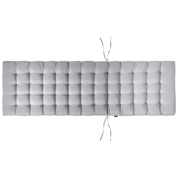 Solseng utendørs med pute Cesana Premium akasietre - Brun/grå - Hagemøbler & utemiljø - Stoler & Lenestoler - Solsenger & solvogner