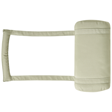 Solseng utendørs med pute Amantea Premium II akasietre - Brun/Grønn - Hagemøbler & utemiljø - Stoler & Lenestoler - Solsenger & solvogner