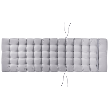 Solseng utendørs med pute Cesana Premium akasietre - Brun/grå - Hagemøbler & utemiljø - Stoler & Lenestoler - Solsenger & solvogner