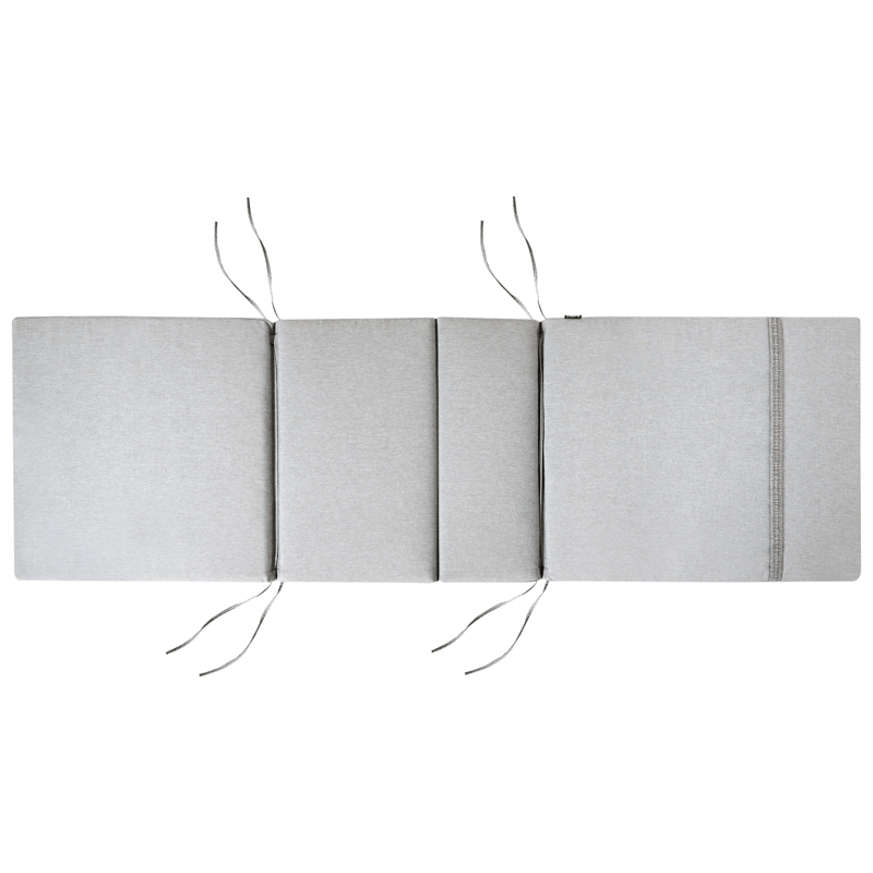 Solseng utendørs med pute Amantea Premium II akasietre - Brun/grå - Hagemøbler & utemiljø - Stoler & Lenestoler - Solsenger & solvogner