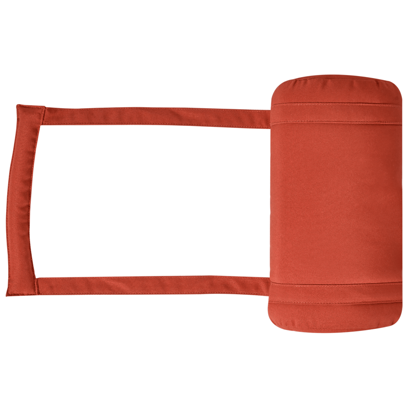 Solseng utendørs med pute Amantea Premium II akasietre - Brun/rød - Hagemøbler & utemiljø - Stoler & Lenestoler - Solsenger & solvogner