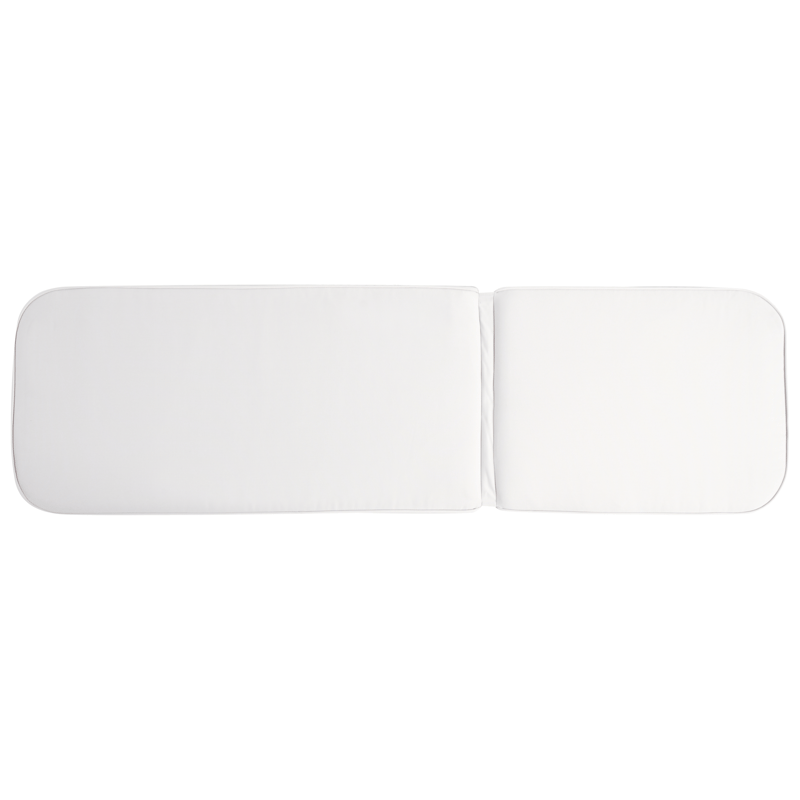 Solseng utendørs med pute Zeri kunstrotting - Beige - Hagemøbler & utemiljø - Stoler & Lenestoler - Solsenger & solvogner