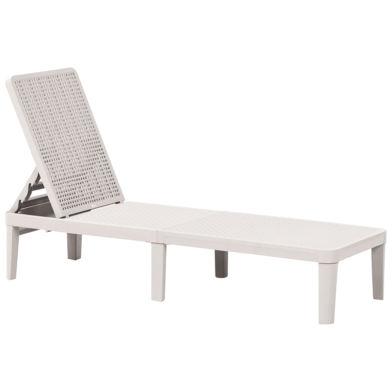 Solseng utendørs Ossimo - Grå - Hagemøbler & utemiljø - Stoler & Lenestoler - Solstoler