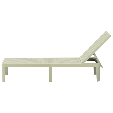 Solseng utendørs Ossimo - Grønn - Hagemøbler & utemiljø - Stoler & Lenestoler - Solstoler