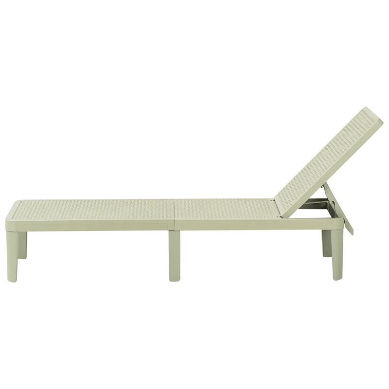 Solseng utendørs Ossimo - Grønn - Hagemøbler & utemiljø - Stoler & Lenestoler - Solstoler