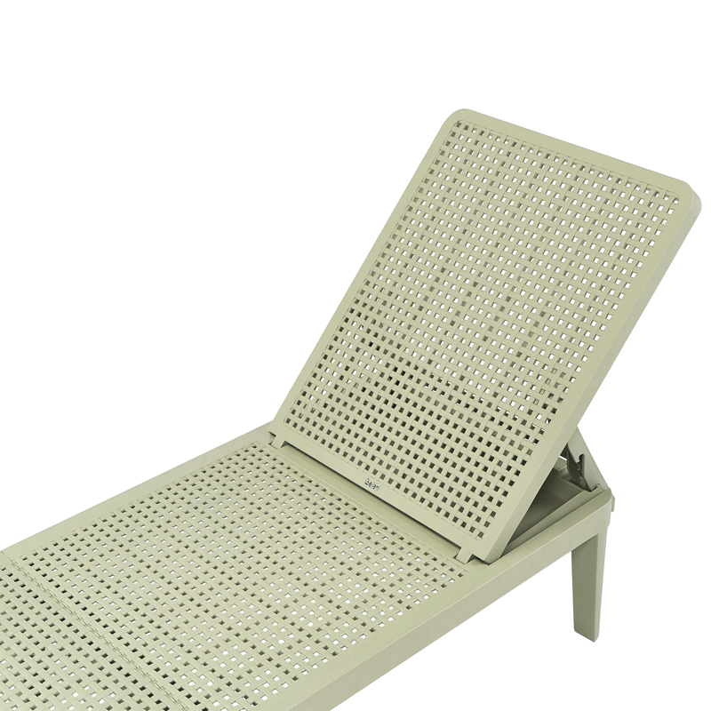 Solseng utendørs Ossimo - Grønn - Hagemøbler & utemiljø - Stoler & Lenestoler - Solstoler