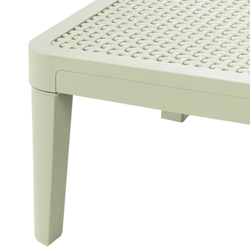 Solseng utendørs Ossimo - Grønn - Hagemøbler & utemiljø - Stoler & Lenestoler - Solstoler