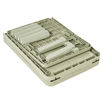 Solseng utendørs Ossimo - Grønn - Hagemøbler & utemiljø - Stoler & Lenestoler - Solstoler