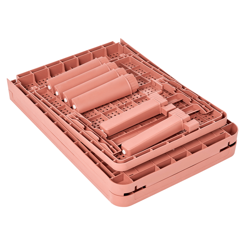 Solseng utendørs Ossimo - Rød - Hagemøbler & utemiljø - Stoler & Lenestoler - Solstoler