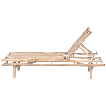 Solseng utendørs Sulmona bambustre - Brun - Hagemøbler & utemiljø - Stoler & Lenestoler - Solsenger & solvogner