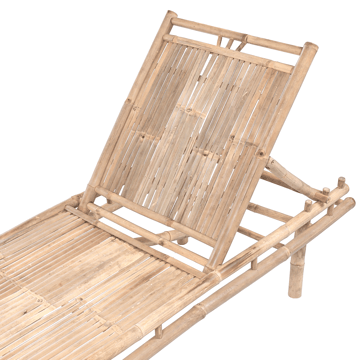 Solseng utendørs Sulmona bambustre - Brun - Hagemøbler & utemiljø - Stoler & Lenestoler - Solsenger & solvogner