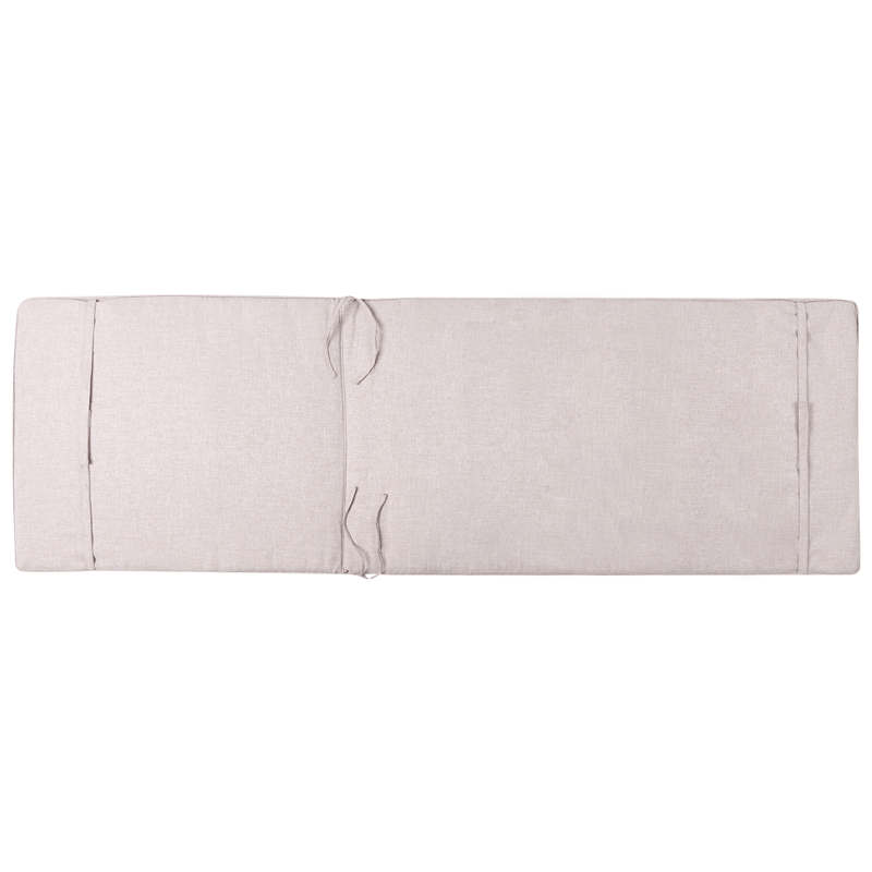 Solseng utendørs Volterra Stål - Beige/Grå - Hagemøbler & utemiljø - Stoler & Lenestoler - Solsenger & solvogner