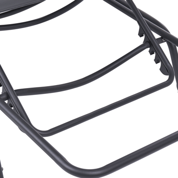 Solseng utendørs Volterra Stål - Beige/Grå - Hagemøbler & utemiljø - Stoler & Lenestoler - Solsenger & solvogner