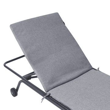 Solseng utendørs Volterra Stål - Grå - Hagemøbler & utemiljø - Stoler & Lenestoler - Solsenger & solvogner