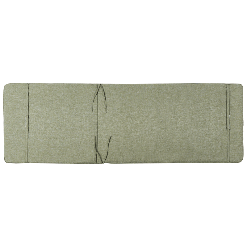 Solseng utendørs Volterra Stål - Grønn/grå - Hagemøbler & utemiljø - Stoler & Lenestoler - Solsenger & solvogner