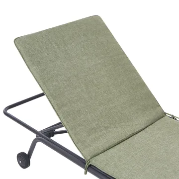Solseng utendørs Volterra Stål - Grønn/grå - Hagemøbler & utemiljø - Stoler & Lenestoler - Solsenger & solvogner