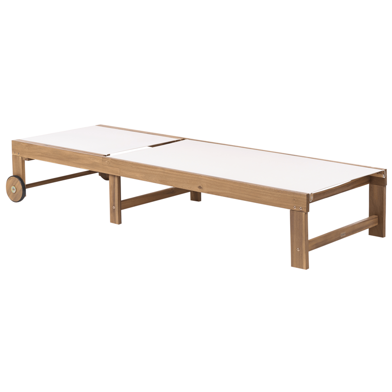 Solseng utendørs Pedesina akasietre - Brun/Beige - Hagemøbler & utemiljø - Stoler & Lenestoler - Solsenger & solvogner