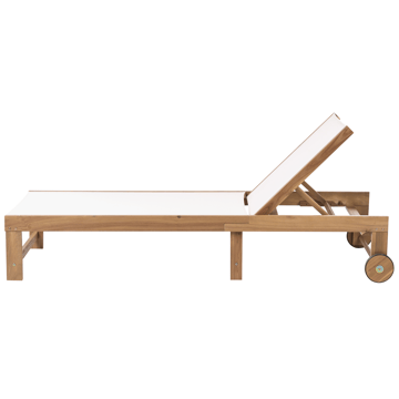 Solseng utendørs Pedesina akasietre - Brun/Beige - Hagemøbler & utemiljø - Stoler & Lenestoler - Solsenger & solvogner