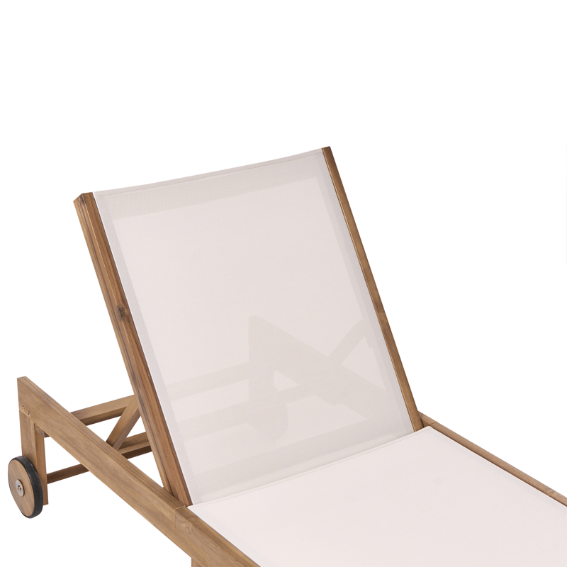 Solseng utendørs Pedesina akasietre - Brun/Beige - Hagemøbler & utemiljø - Stoler & Lenestoler - Solsenger & solvogner