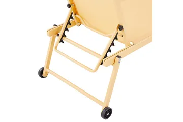 Solseng Portofino - Gul - Hagemøbler & utemiljø - Stoler & Lenestoler - Solsenger & solvogner