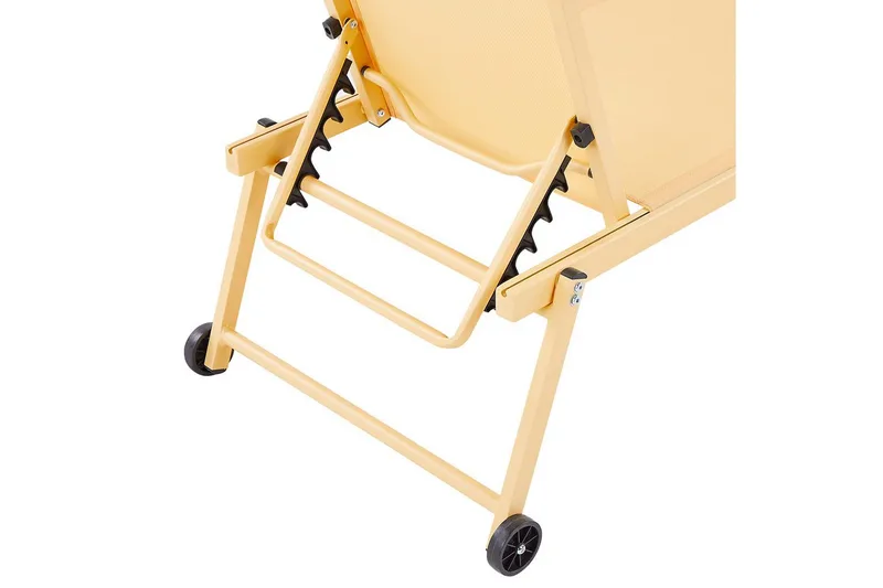 Solseng Portofino - Gul - Hagemøbler & utemiljø - Stoler & Lenestoler - Solsenger & solvogner