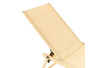 Solseng Portofino - Gul - Hagemøbler & utemiljø - Stoler & Lenestoler - Solsenger & solvogner