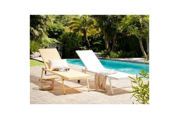 Solseng Portofino - Gul - Hagemøbler & utemiljø - Stoler & Lenestoler - Solsenger & solvogner