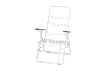 Baden Baden Stol, oransjeblomstret 77B - Hagemøbler & utemiljø - Stoler & Lenestoler - Solstoler - Baden baden stol