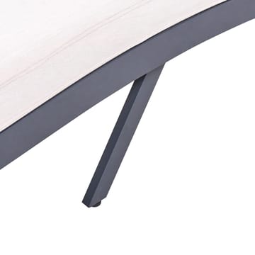 Solstol Amelia - Beige, svart - Hagemøbler & utemiljø - Stoler & Lenestoler - Solstoler