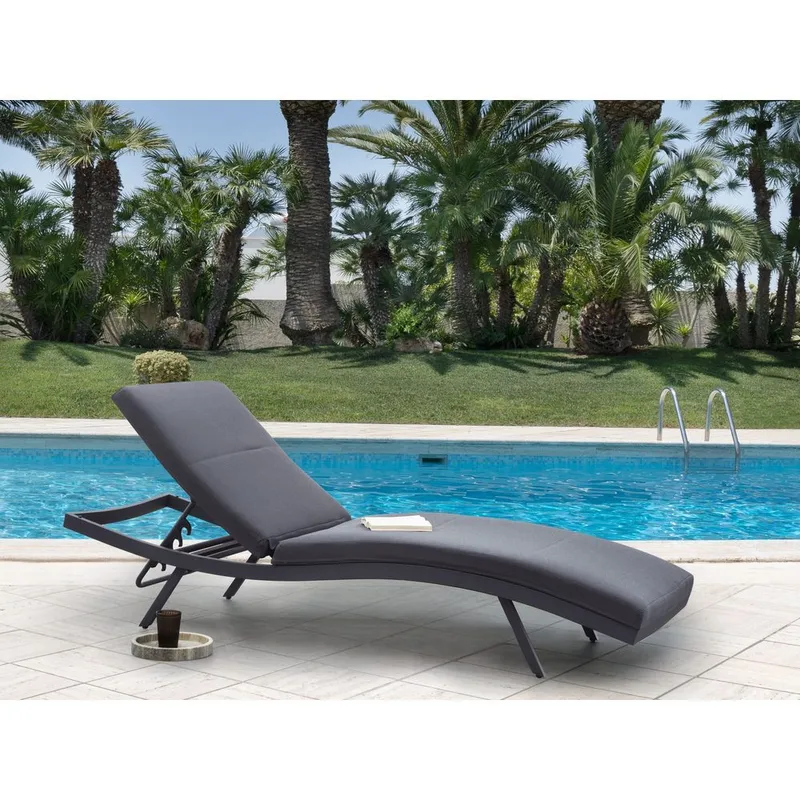 Solstol Amelia - Grå - Hagemøbler & utemiljø - Stoler & Lenestoler - Solstoler