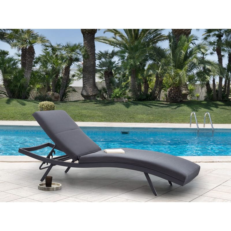 Solstol Amelia - Grå - Hagemøbler & utemiljø - Stoler & Lenestoler - Solstoler