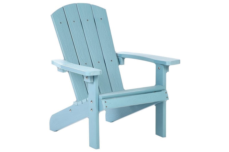 Barnestol Adirondack, Blå