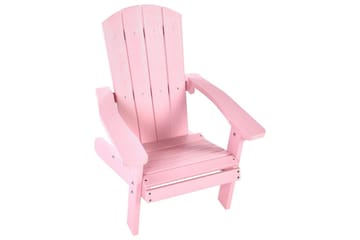 Barnestol Adirondack - Rosa - Hagemøbler & utemiljø - Stoler & Lenestoler - Solstoler - Dekkstol