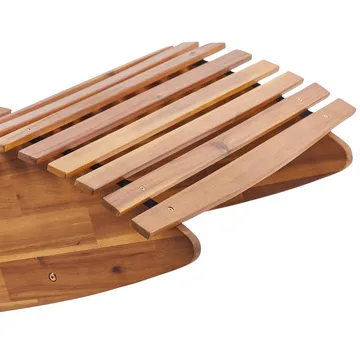 Solstol Brescia Premium - Lyst tre, lysegrå - Hagemøbler & utemiljø - Stoler & Lenestoler - Solstoler