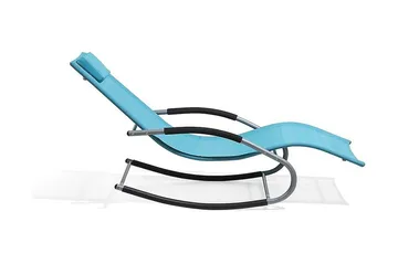 Carano Solstol 149 cm - Blå - Hagemøbler & utemiljø - Stoler & Lenestoler - Solstoler