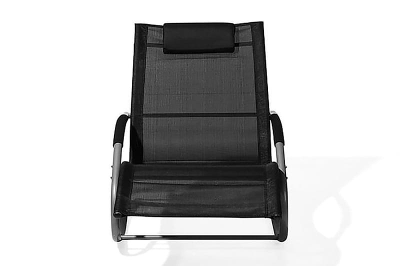 Carano Solstol 149 cm - Svart - Hagemøbler & utemiljø - Stoler & Lenestoler - Solstoler